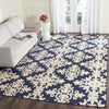 Safavieh Cottage COT906A Navy/Creme Area Rug  Feature