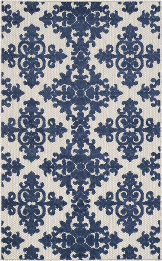 Safavieh Cottage COT906B Cream/Royal Area Rug 