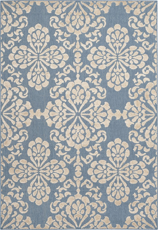 Safavieh Cottage COT908F Light Blue/Beige Area Rug main image