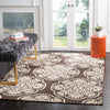 Safavieh Cottage COT911D Brown/Beige Area Rug  Feature