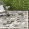 Safavieh Cottage COT920G Grey/Dark Grey Area Rug  Feature