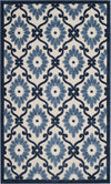 Safavieh Cottage COT922B Ivory/Blue Area Rug 