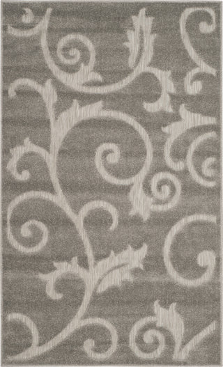 Safavieh Cottage COT931C Grey/Light Grey Area Rug 