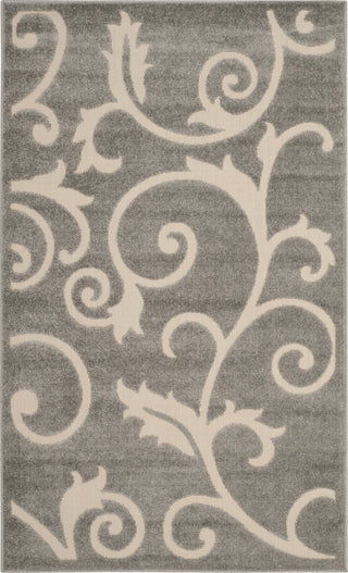 Safavieh Cottage COT931R Grey/Cream Area Rug 