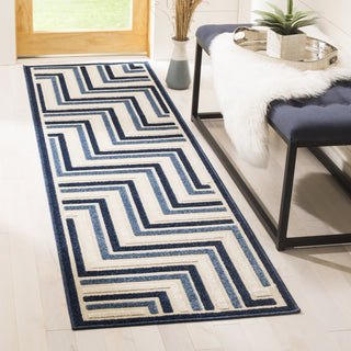 Safavieh Cottage COT935K Cream/Blue Area Rug 