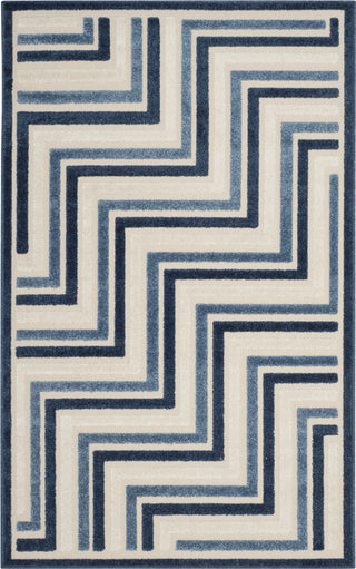 Safavieh Cottage COT935K Cream/Blue Area Rug 