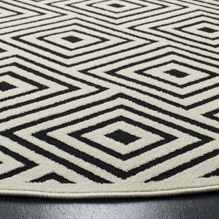 Safavieh Cottage COT941E Black/Creme Area Rug 