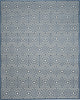 Safavieh Cottage COT941K Cream/Light Blue Area Rug main image