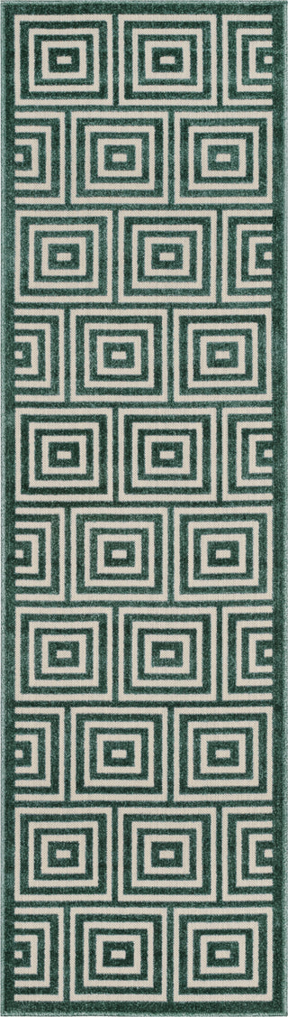 Safavieh Cottage COT941S Cream/Turquoise Area Rug 