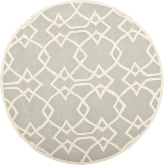 Safavieh Capri Cpr343 Grey/Ivory Area Rug Round