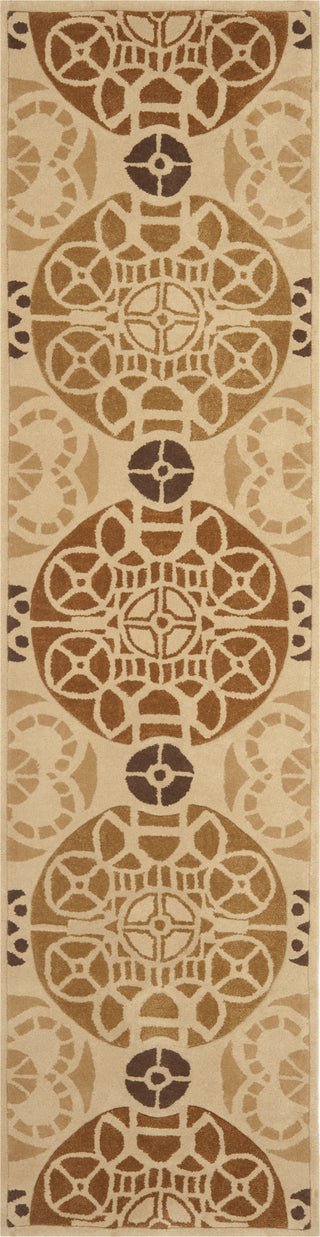 Safavieh Capri Cpr353 Gold/Multi Area Rug 