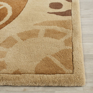 Safavieh Capri Cpr353 Gold/Multi Area Rug Detail