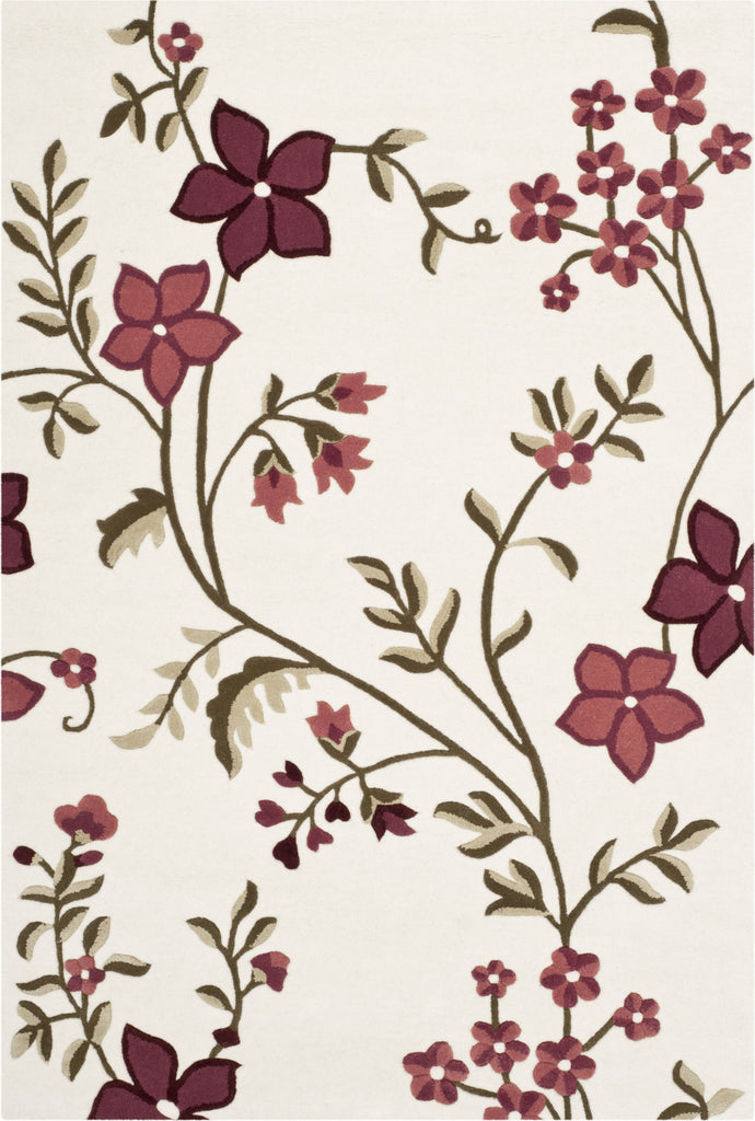 Safavieh Capri Cpr354 Ivory/Purple Area Rug main image