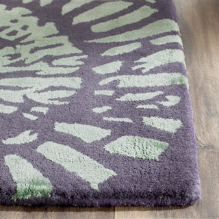 Safavieh Capri 411 Lavander/Sage Area Rug Detail