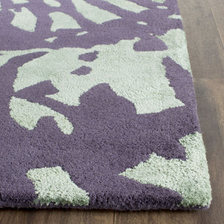 Safavieh Capri 411 Lavander/Sage Area Rug Detail