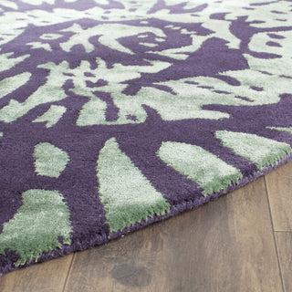 Safavieh Capri 411 Lavander/Sage Area Rug Detail