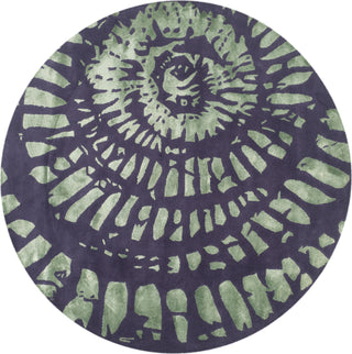 Safavieh Capri 411 Lavander/Sage Area Rug Round