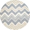 Safavieh Capri 445 Blue/Ivory Area Rug Round