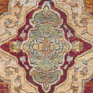 Safavieh Crystal CRS500A Orange/Light Blue Area Rug 