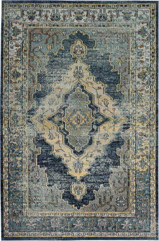 Safavieh Crystal CRS500M Blue/Yellow Area Rug main image