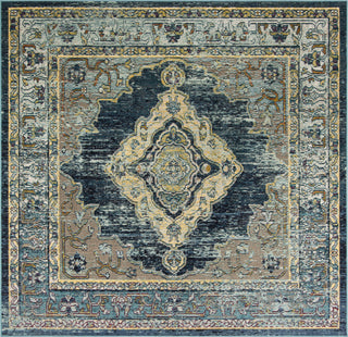 Safavieh Crystal CRS500M Blue/Yellow Area Rug 