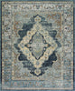 Safavieh Crystal CRS500M Blue/Yellow Area Rug 