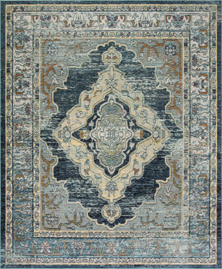 Safavieh Crystal CRS500M Blue/Yellow Area Rug 