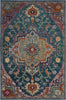 Safavieh Crystal CRS501T Teal/Rose Area Rug main image