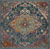 Safavieh Crystal CRS501T Teal/Rose Area Rug 
