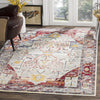 Safavieh Crystal CRS503C Light Blue/Red Area Rug  Feature