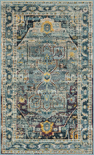 Safavieh Crystal CRS503D Teal/Purple Area Rug 