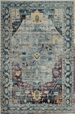 Safavieh Crystal CRS503D Teal/Purple Area Rug main image