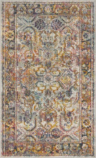 Safavieh Crystal CRS504A Light Blue/Orange Area Rug 