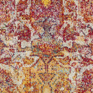 Safavieh Crystal CRS505A Light Blue/Orange Area Rug 