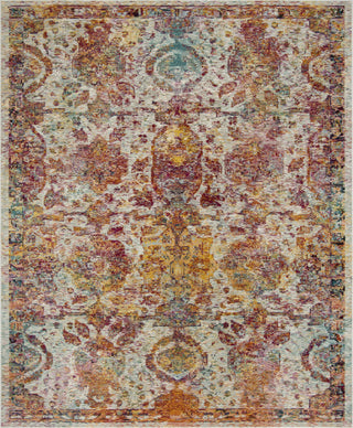 Safavieh Crystal CRS505A Light Blue/Orange Area Rug 