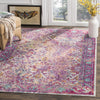 Safavieh Crystal CRS506B Light Blue/Fuchsia Area Rug  Feature