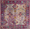 Safavieh Crystal CRS506B Light Blue/Fuchsia Area Rug 