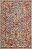 Safavieh Crystal CRS507A Light Blue/Orange Area Rug 