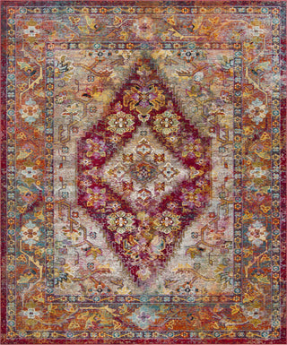 Safavieh Crystal CRS507B Light Blue/Fuchsia Area Rug 