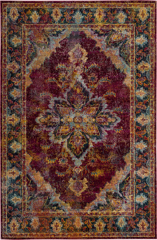 Safavieh Crystal CRS508R Ruby/Navy Area Rug main image