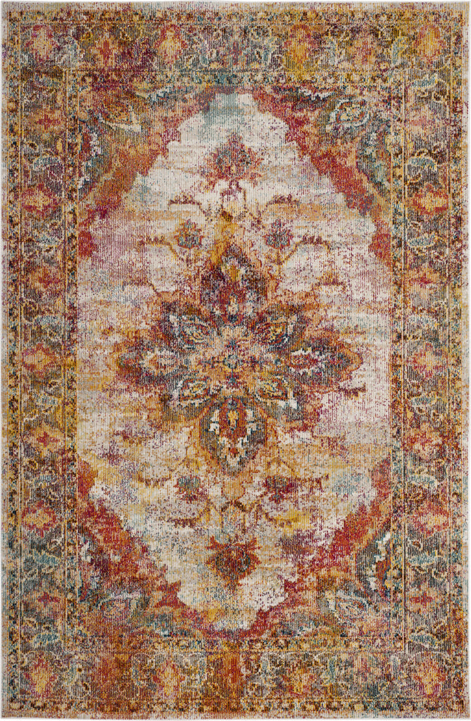 Safavieh Crystal CRS508V Cream/Rose Area Rug main image
