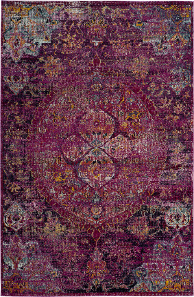 Safavieh Crystal CRS512S Fuchsia/Purple Area Rug main image
