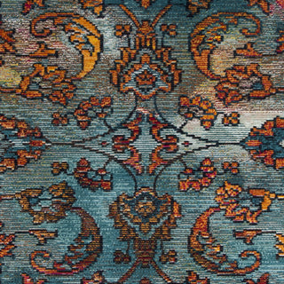 Safavieh Crystal CRS515A Light Blue/Orange Area Rug 