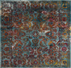 Safavieh Crystal CRS515A Light Blue/Orange Area Rug 
