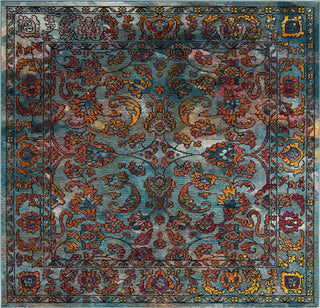 Safavieh Crystal CRS515A Light Blue/Orange Area Rug 