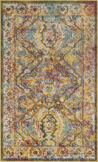 Safavieh Crystal CRS516A Light Blue/Orange Area Rug 