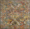 Safavieh Crystal CRS516A Light Blue/Orange Area Rug 
