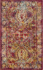 Safavieh Crystal CRS516B Fuchsia/Light Blue Area Rug 