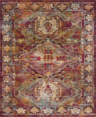 Safavieh Crystal CRS516B Fuchsia/Light Blue Area Rug 