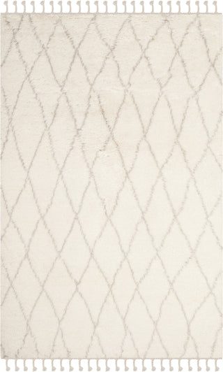 Safavieh Casablanca CSB145 Ivory/Grey Area Rug 5' X 8'